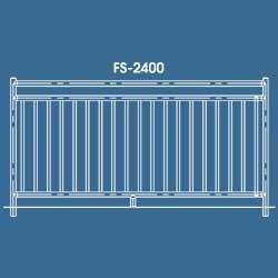 Saftron  48 x 8 2400 Series Pool Fence Section