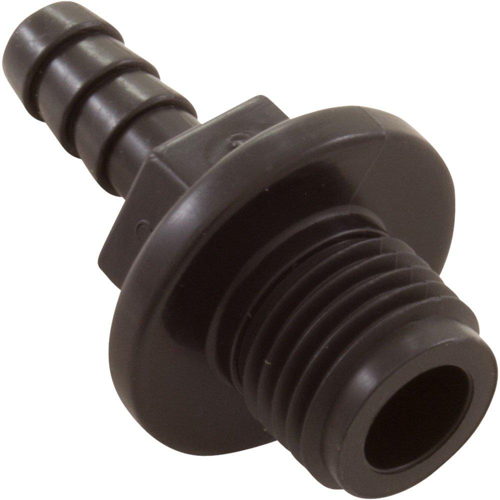 Aquaflo/Gecko Drain Plug Adapter,Gecko AF XP2E,1/4"b x 1/4"mpt,New Version