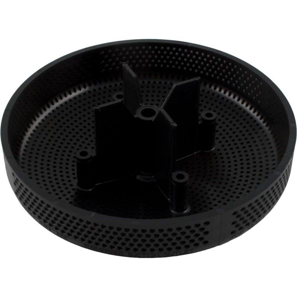Aquastar Suction Cover HydroAir Repl 6" 224gpm w/Screws Black