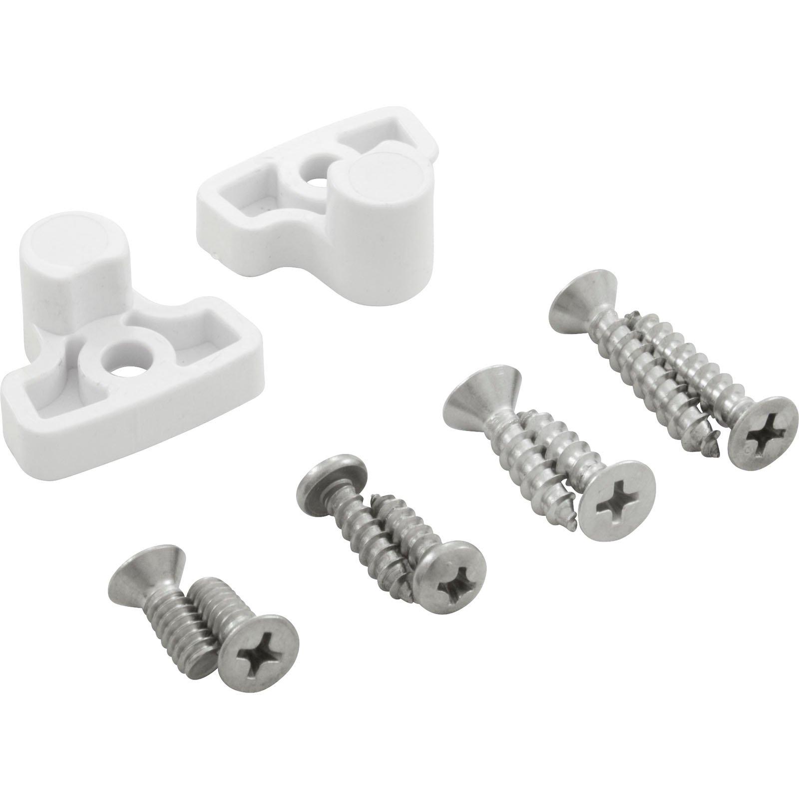 Aquastar Main Drain Grate,Retro 8" Round,MoFlow,w/Hardware,Dark Gray