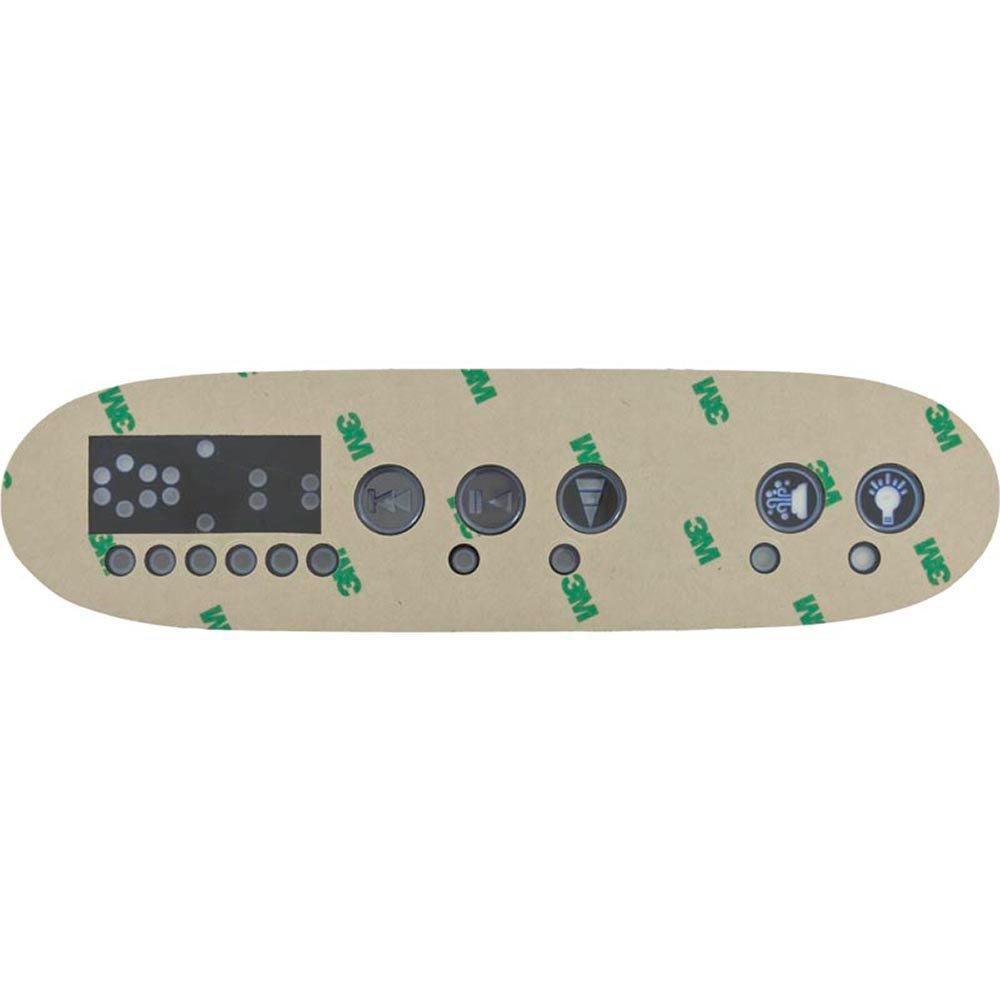 Dimension One Spas Overlay, D-1 TSC-42, 5 Button