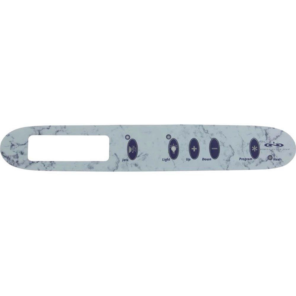 Dimension One Spas Inlay,Marble 5 Button (For 1560-320)
