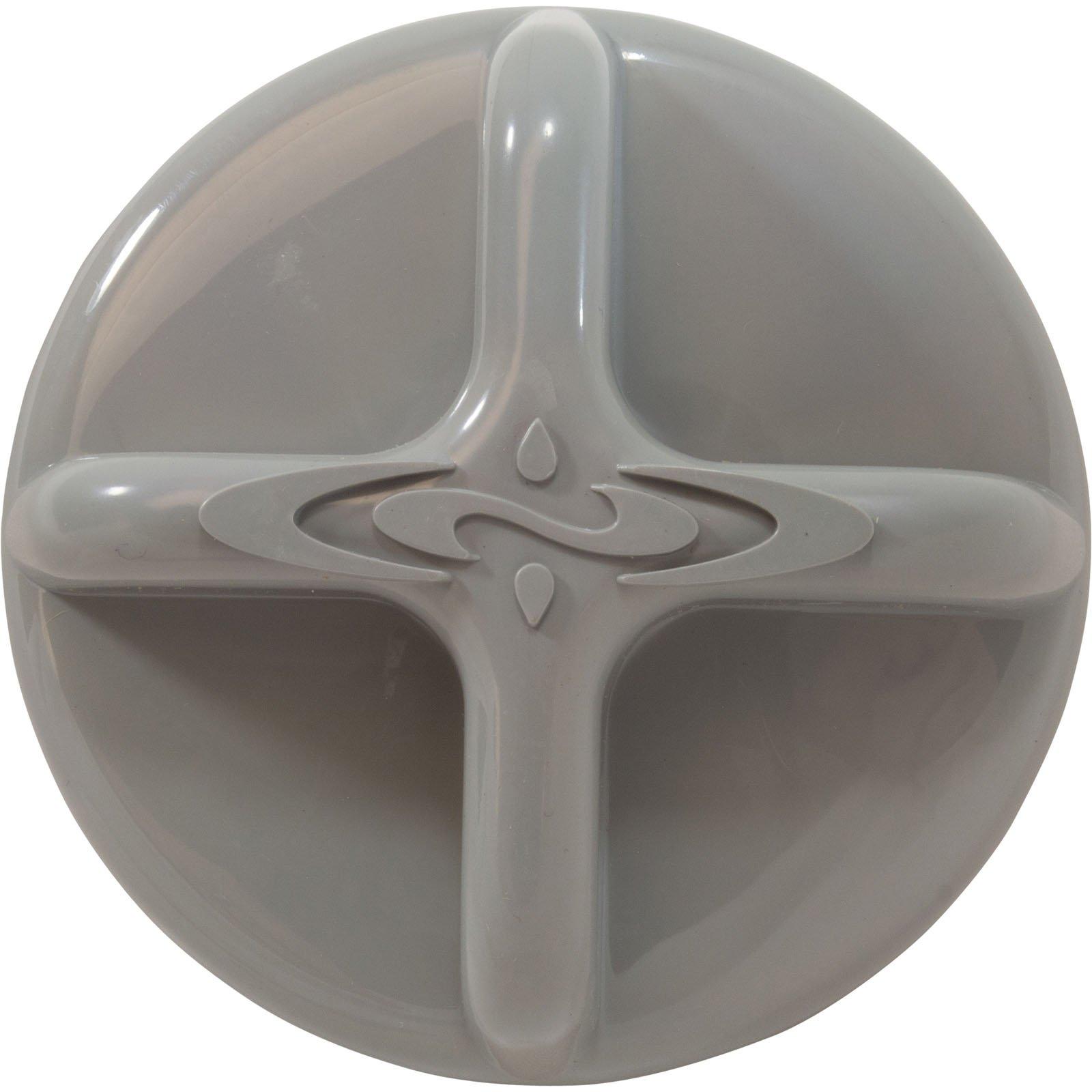 Dimension One Spas Knob Dimension One Selector Valve Skirted Gray