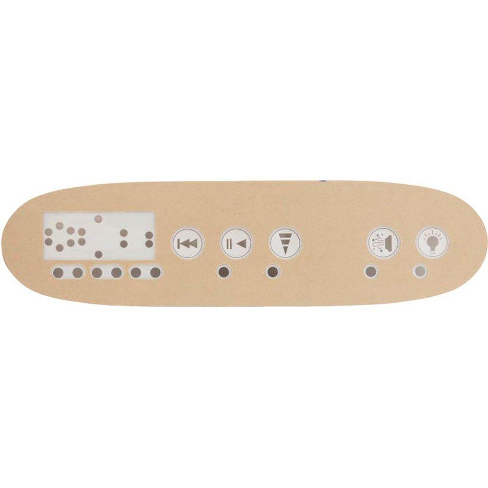 Dimension One Spas Overlay Dimension One TSC-42 5 Button Gray