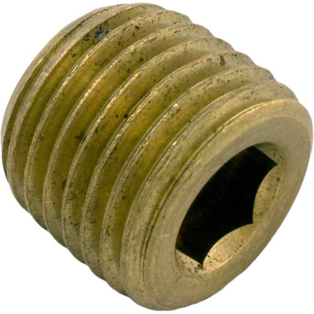 Val-Pak Products Drain Plug Val-Pak AquaFlo A/AC Series 1/4 Brass