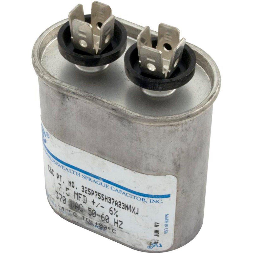 Regal Beloit 628316-312 Run Capacitor 7.5 MFD 370v 2 x 2-5/8 oval