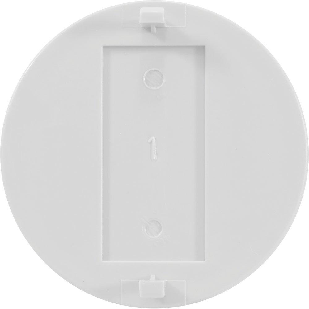 Custom Molded Logo Insert Blank Skimmer Lid White