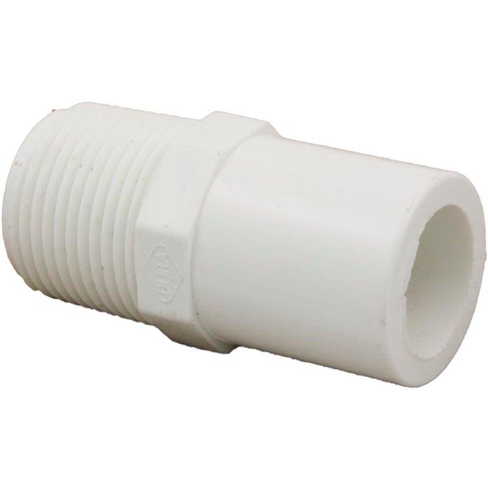 Dura Plastic Adapter 3/4 Spigot x 3/4 Male Pipe Thread