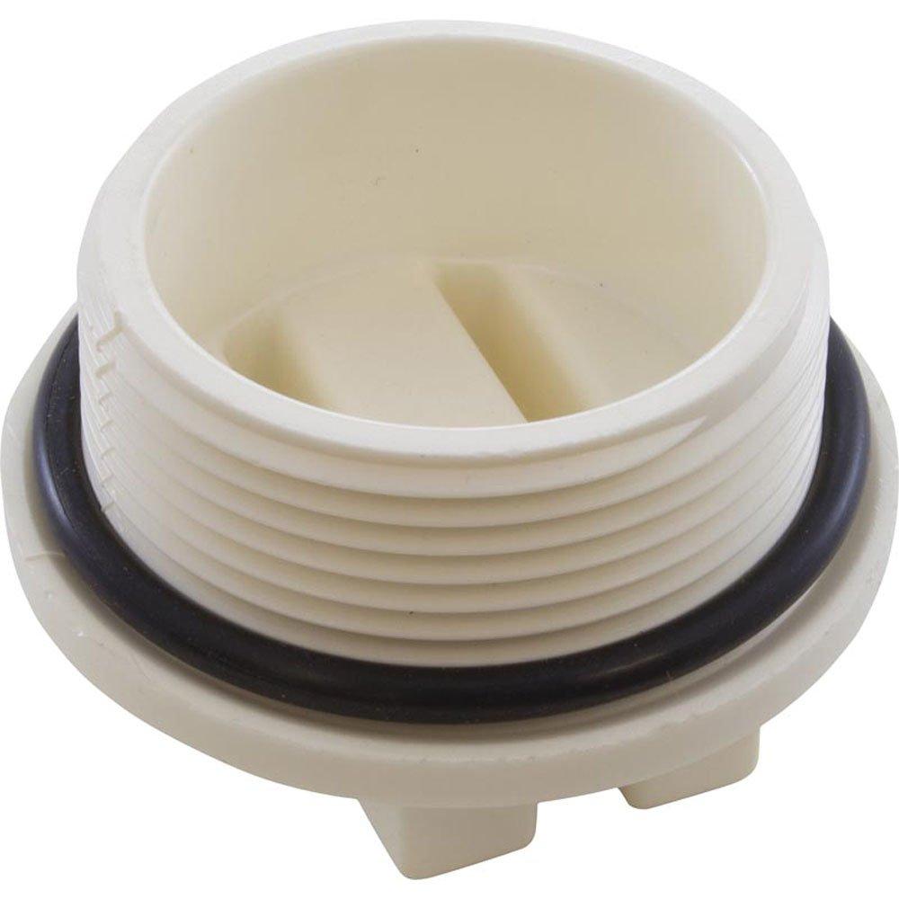 Praher Canada Ltd E-19-S1 Plug Praher ABS Side Mount Valves 1-1/2"mpt White