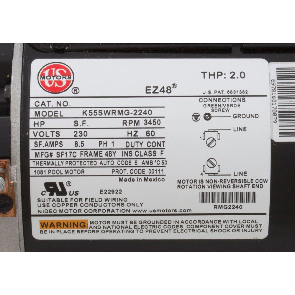 Speck Pumps IG121-1200M-000 Pump, Speck S90-IV, 2.0hp, 115v/230v, 1-Spd, Max Rate, IG