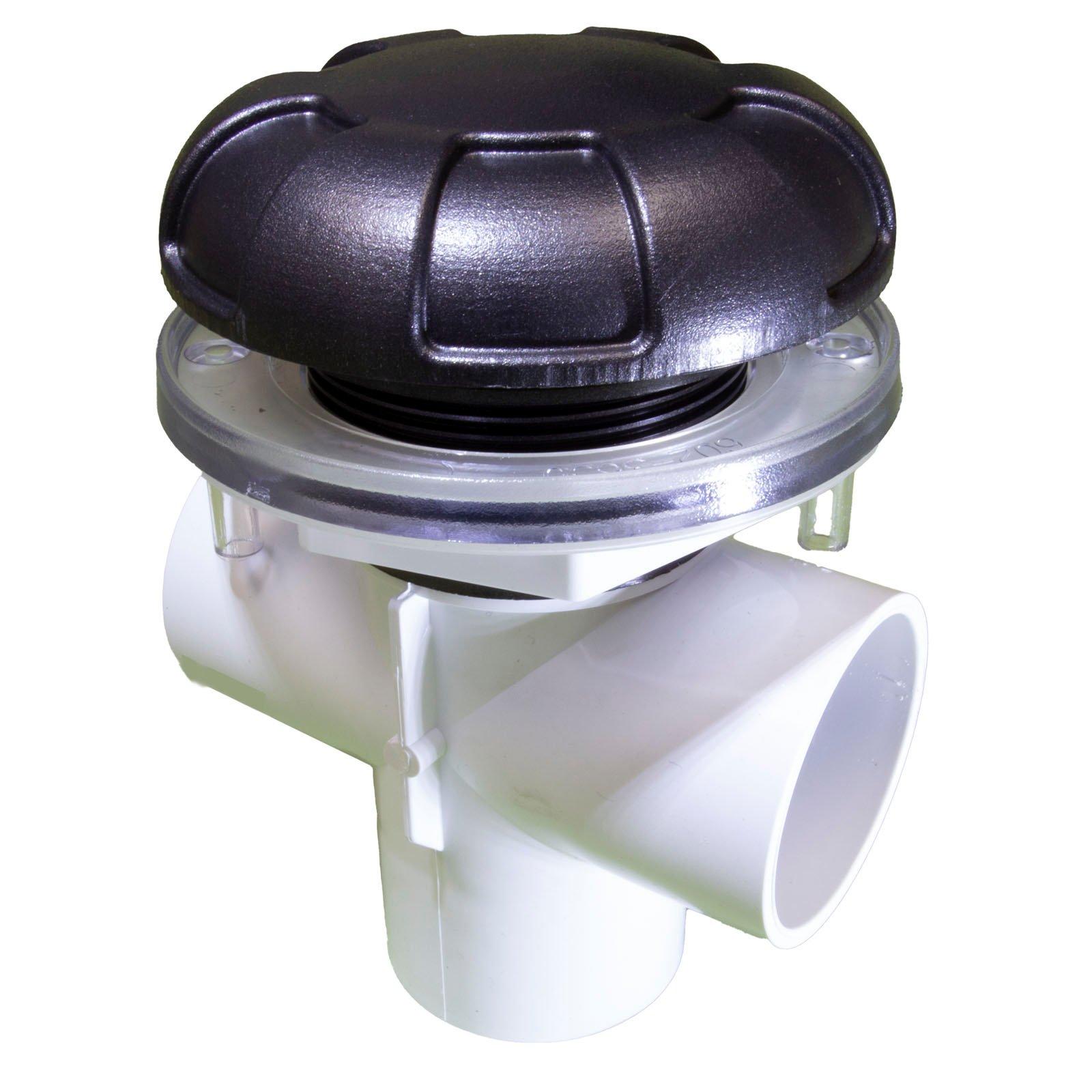 Waterway 600-3239-DSGL 2" Led T/A Diverter Valve Assembly 6 Spoke Design