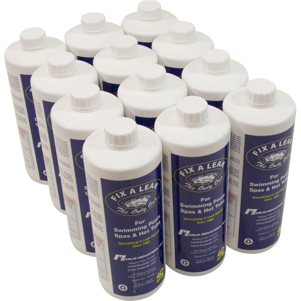 Marlig Industries Sealant Marlig Fix a Leak Pool 32oz Case of 12