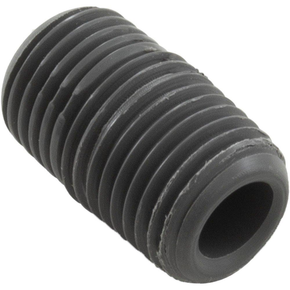 US Plastics Nipple 1/4 Male Pipe Thread x 7/8" Close SCH80