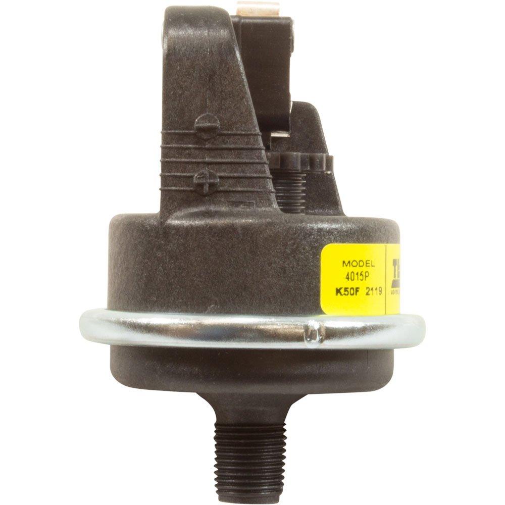 Tecmark Pressure Switch 4015P, 25A, Tecmark, 1/8"mpt, SPDT, Plastic
