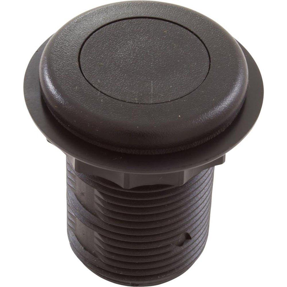 Tecmark Air Button, TDI 3428, Low Prof,1-1/4"hs,1-5/8"fd, Black