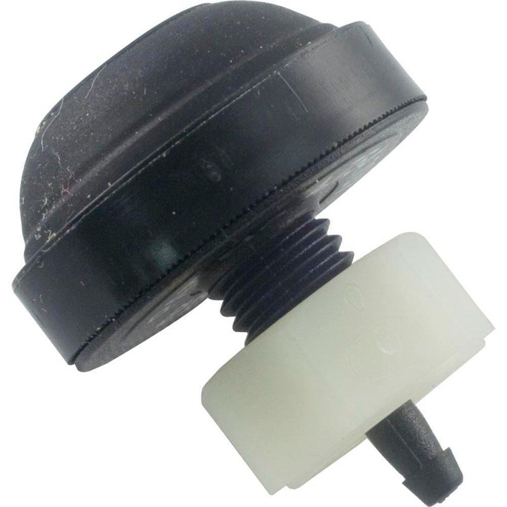 Herga Electric Air Microbellow, Herga, Raised Cone, 3/8"hs, 3/4"fd, Black