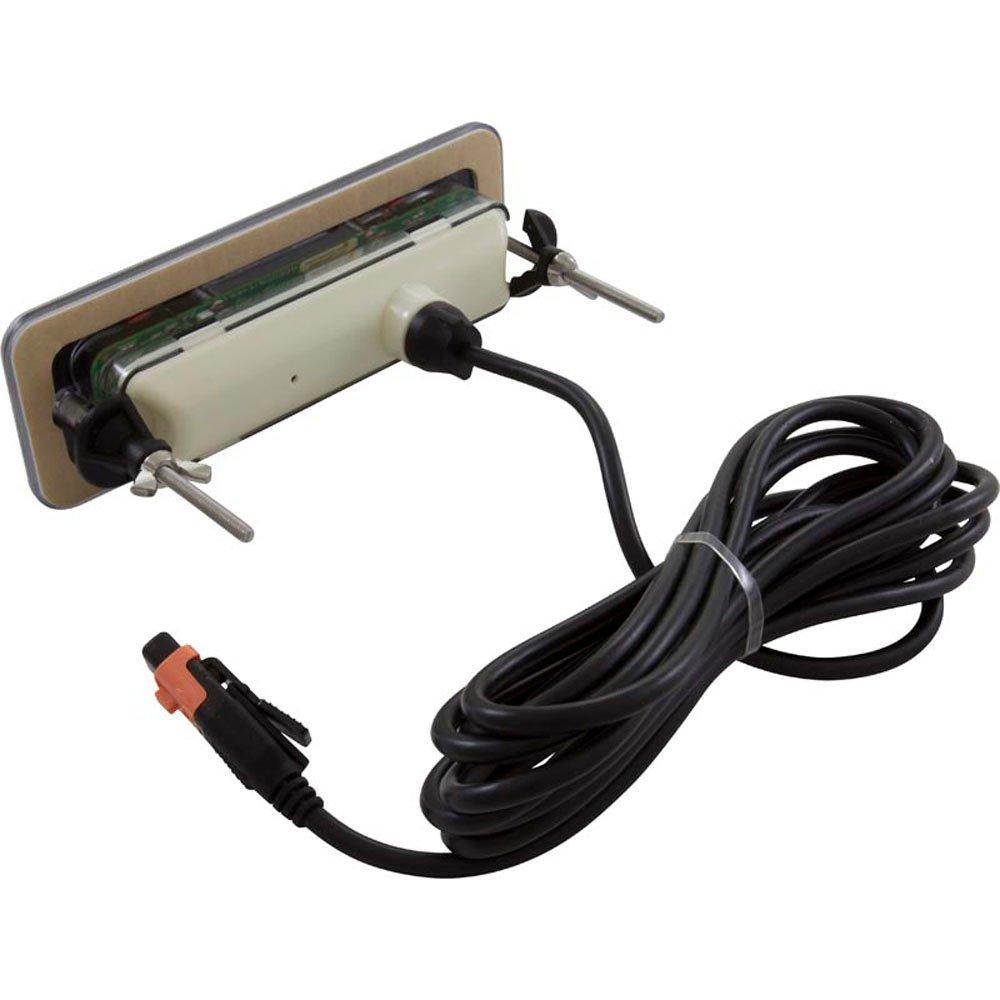 Gecko Topside, Gecko In.k300,4Btn,P1/P2/Lt/Temp,w/Overlay,10'Cord