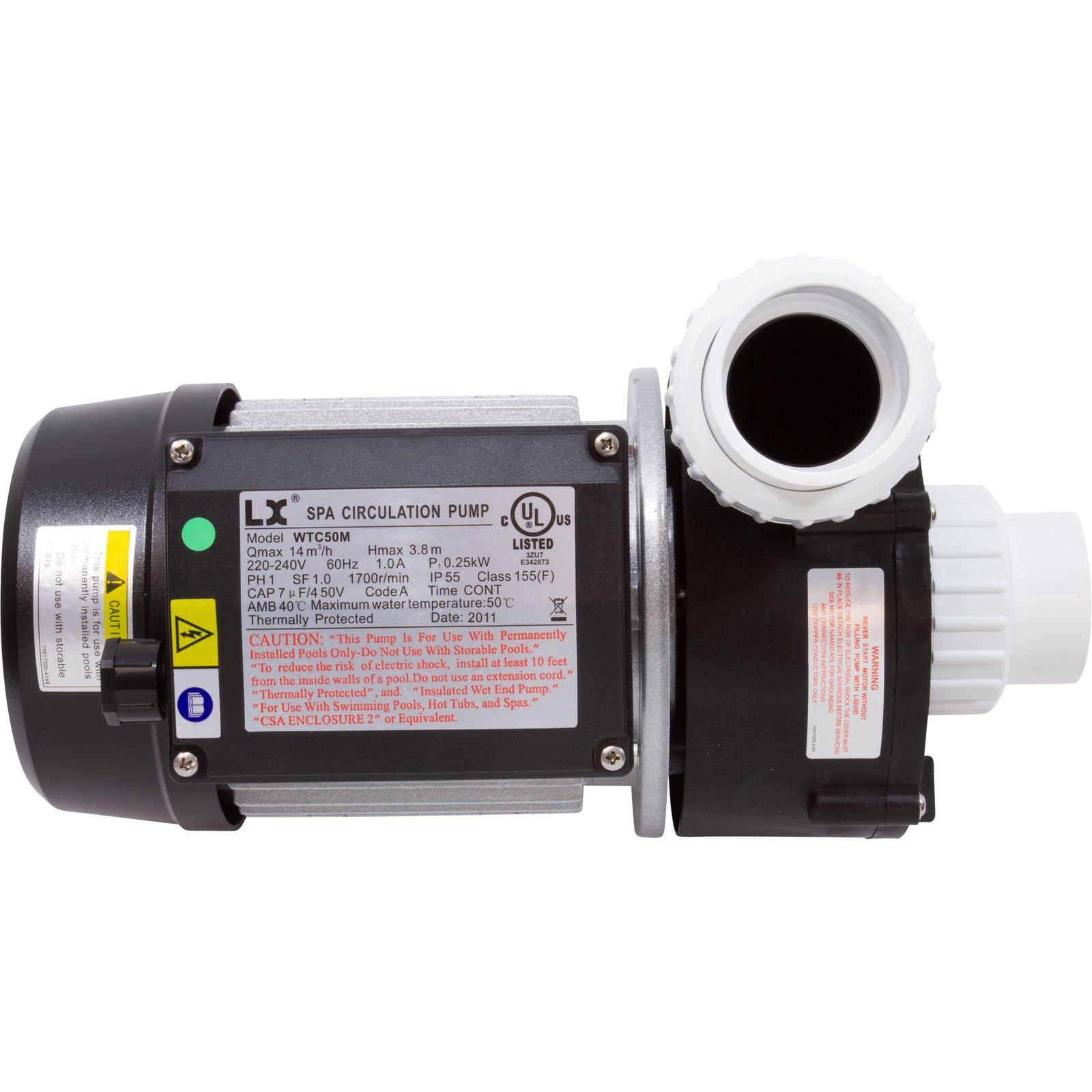 Lingxiao Pump WTC50M Pump Circ LX WTCM 1/15hp,230v,48Fr 1.5" After 7/2011