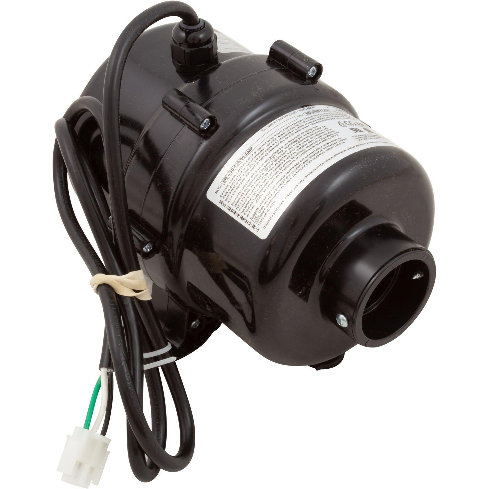 CG Air Systems Blower, CG Air Millenium Eco, 115v, 7.0A, 3ft AMP Cord