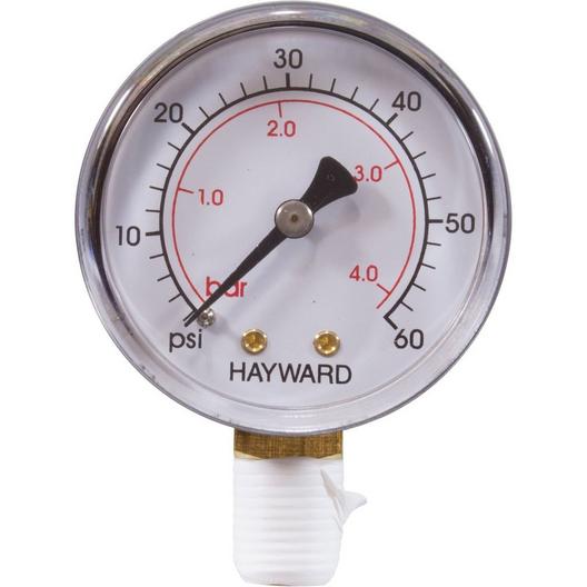 Hayward Pressure Gauge  1/4 Btm Mt