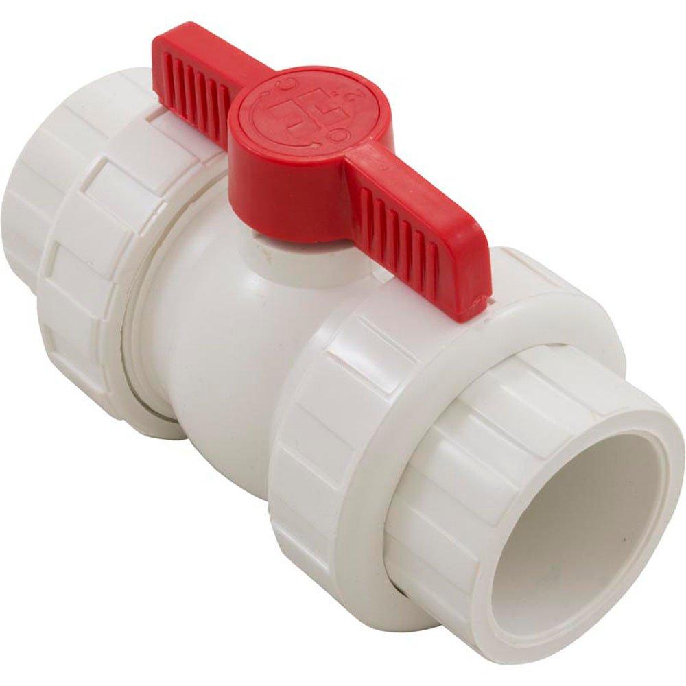 Hayward 2 Pvc Tu Compact Valve S/T Epdm Tpv White