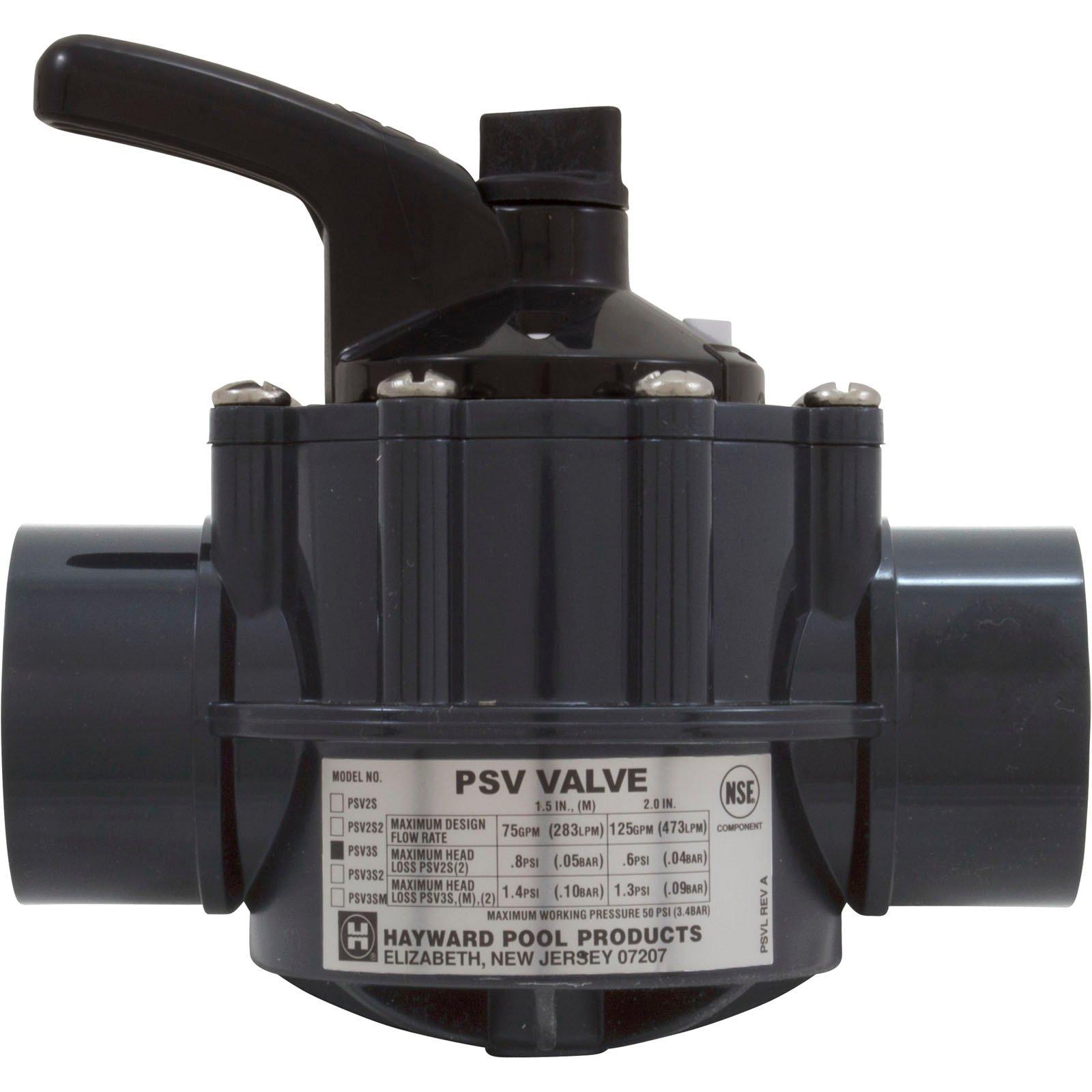 Hayward Pvc 3 Port 1.5-2 Diverter Valve