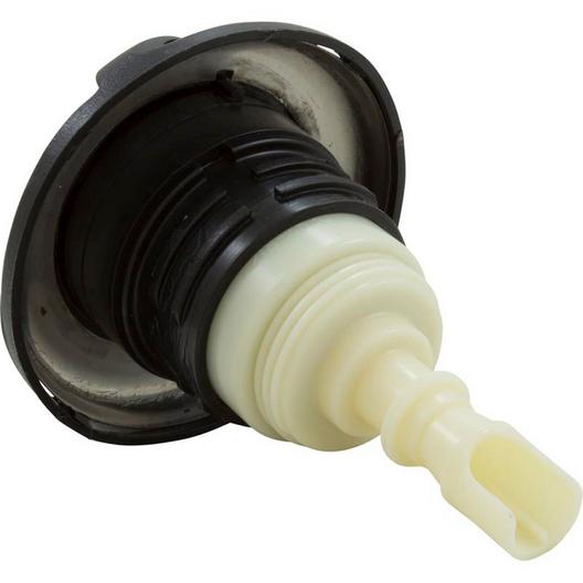 Waterway Jet Intl WW Poly Storm,Swirl,3-5/8"fd,Dir,SS/Blk,Thd