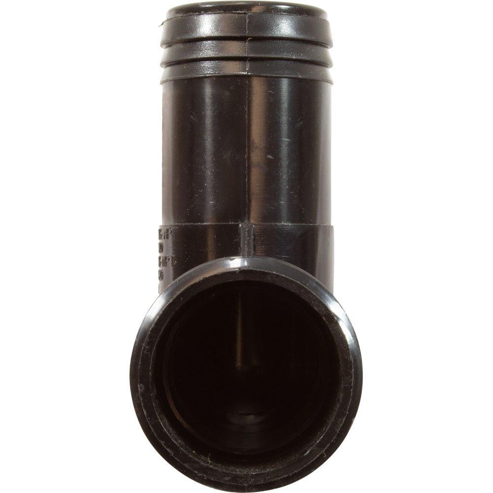 Waterway 1 1/2"Mptx1 1/2"Hose Barb Ell - Black