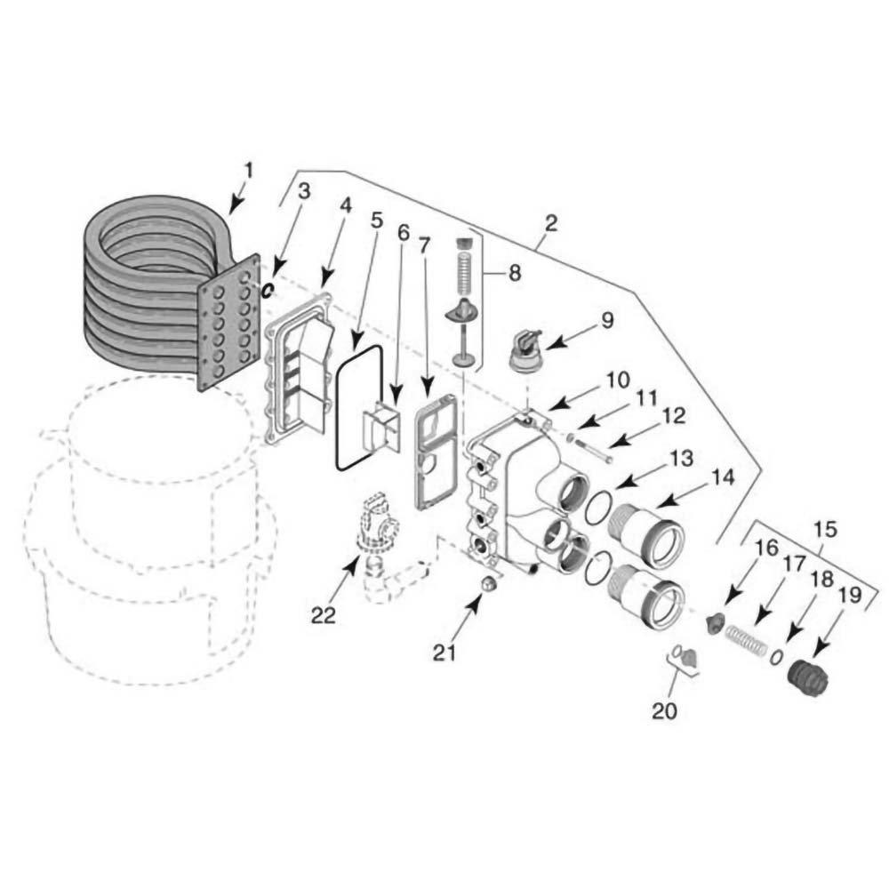 Sta-Rite Pool Heater Max-E-Therm Water System Parts