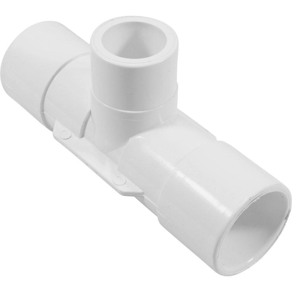 Waterway Body 1"Check Valve Tee 1"S X 1"S  White