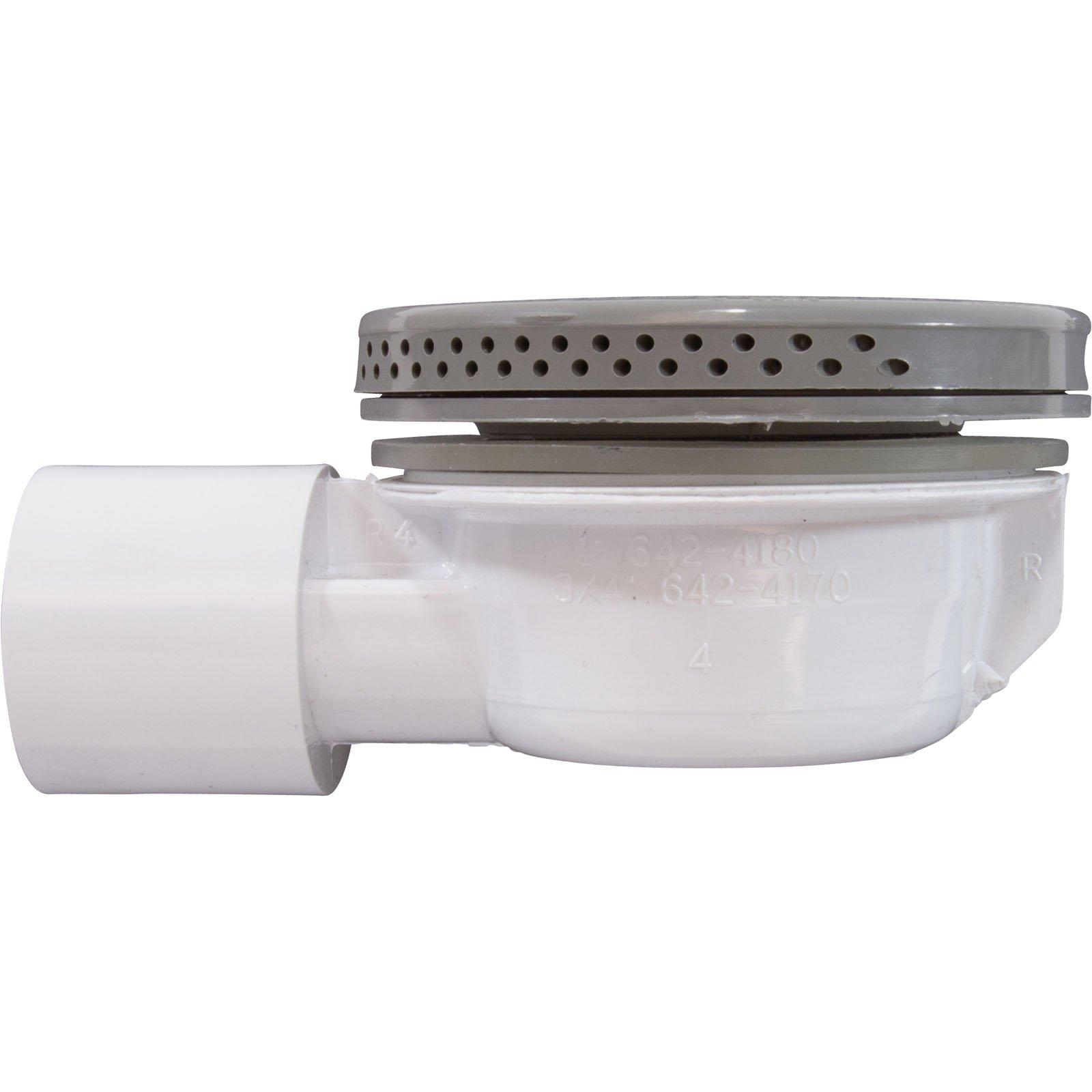 Waterway Lo-Pro Suction 1"S 90O Ell  Gray