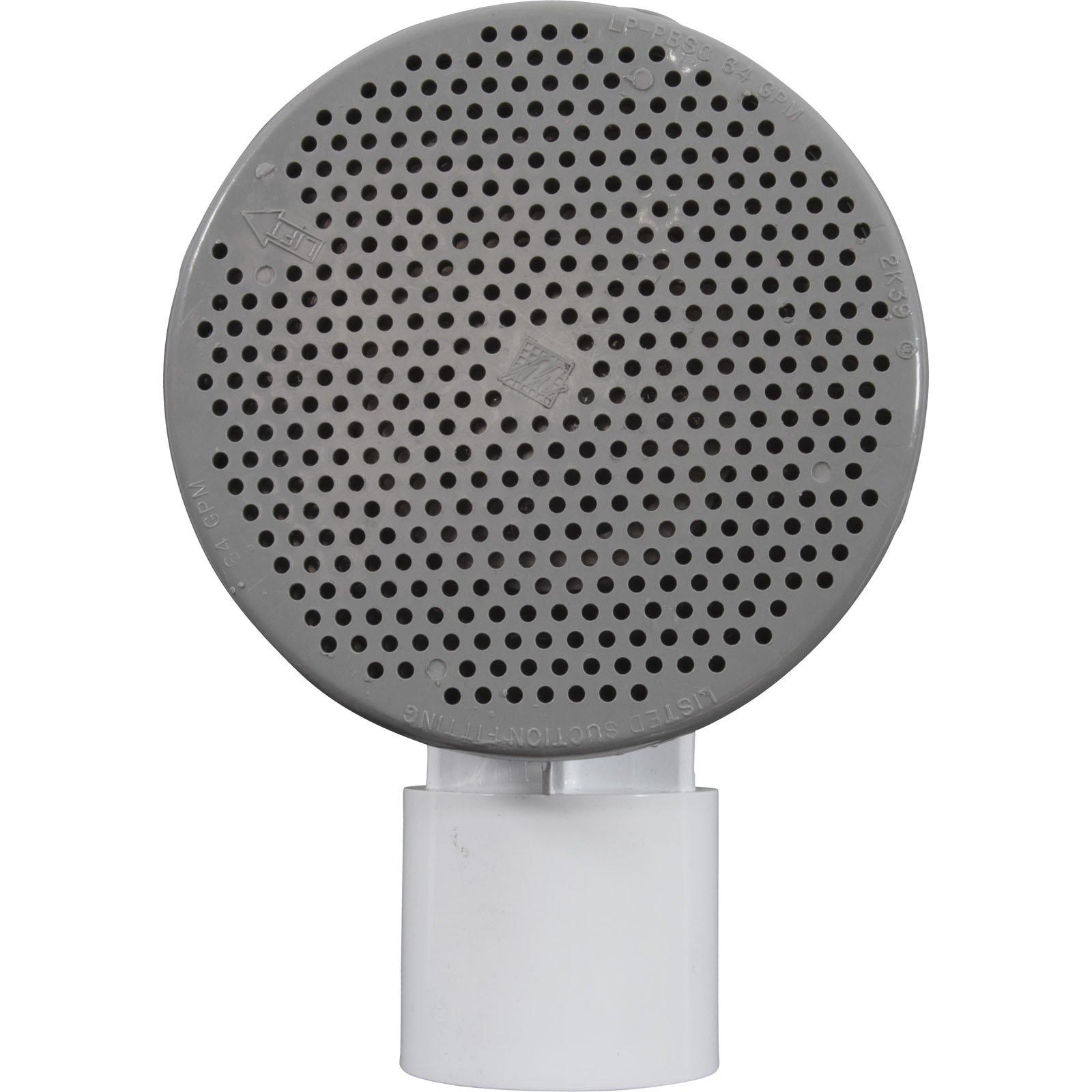 Waterway Lo-Pro Suction, 1"S 90O Ell - Gray