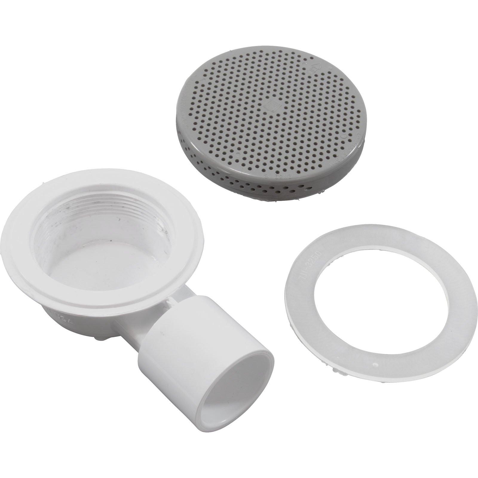 Waterway Lo-Pro Suction 1"S 90O Ell  Gray