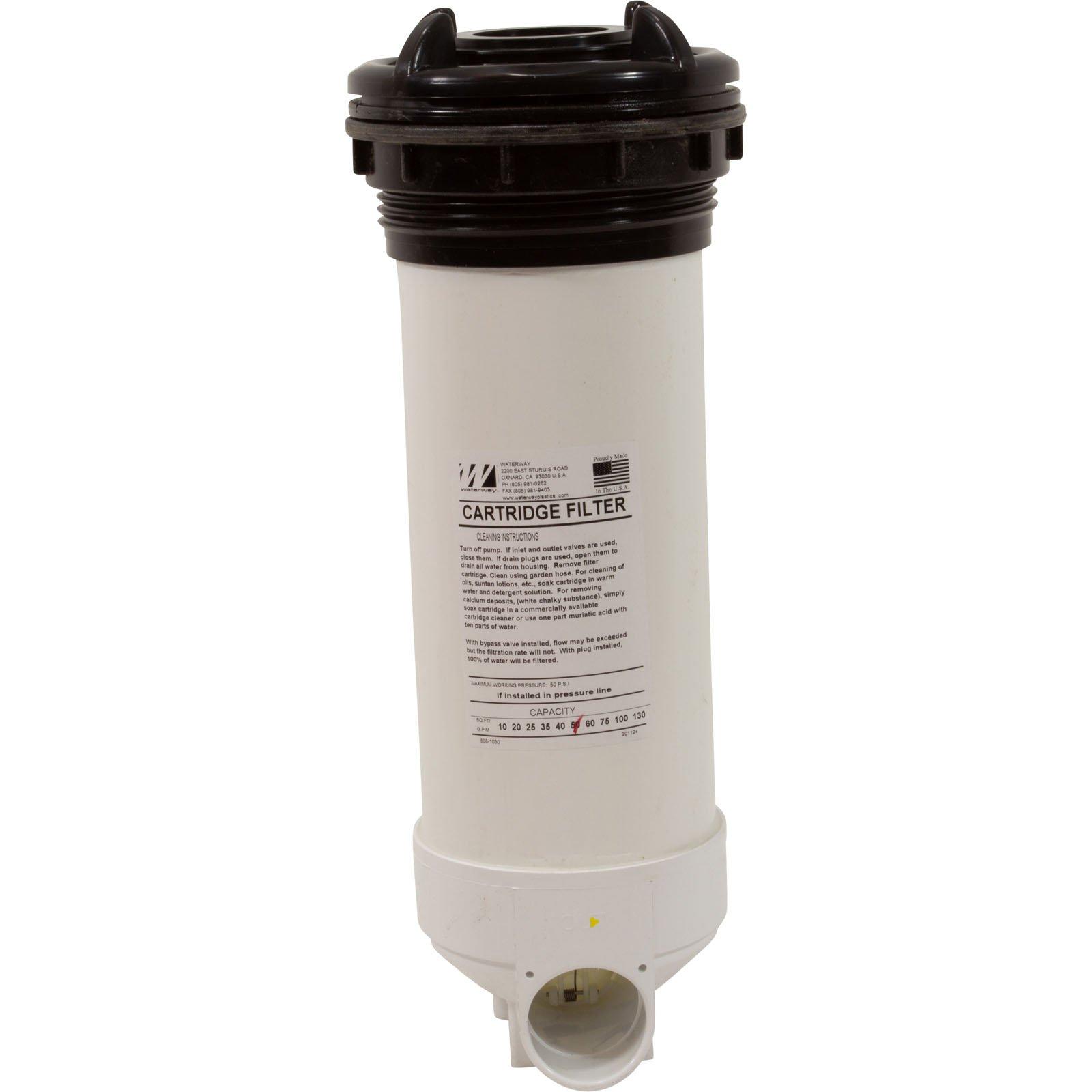 Waterway Low Pro Dyna-Flo 2"Skct -50Sq Ft Black