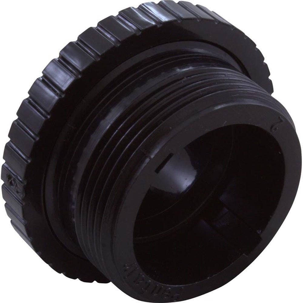 Pentair 540008 Inlet Fitting, Pentair, 1-1/2"mpt, 3/8" Orifice, Black