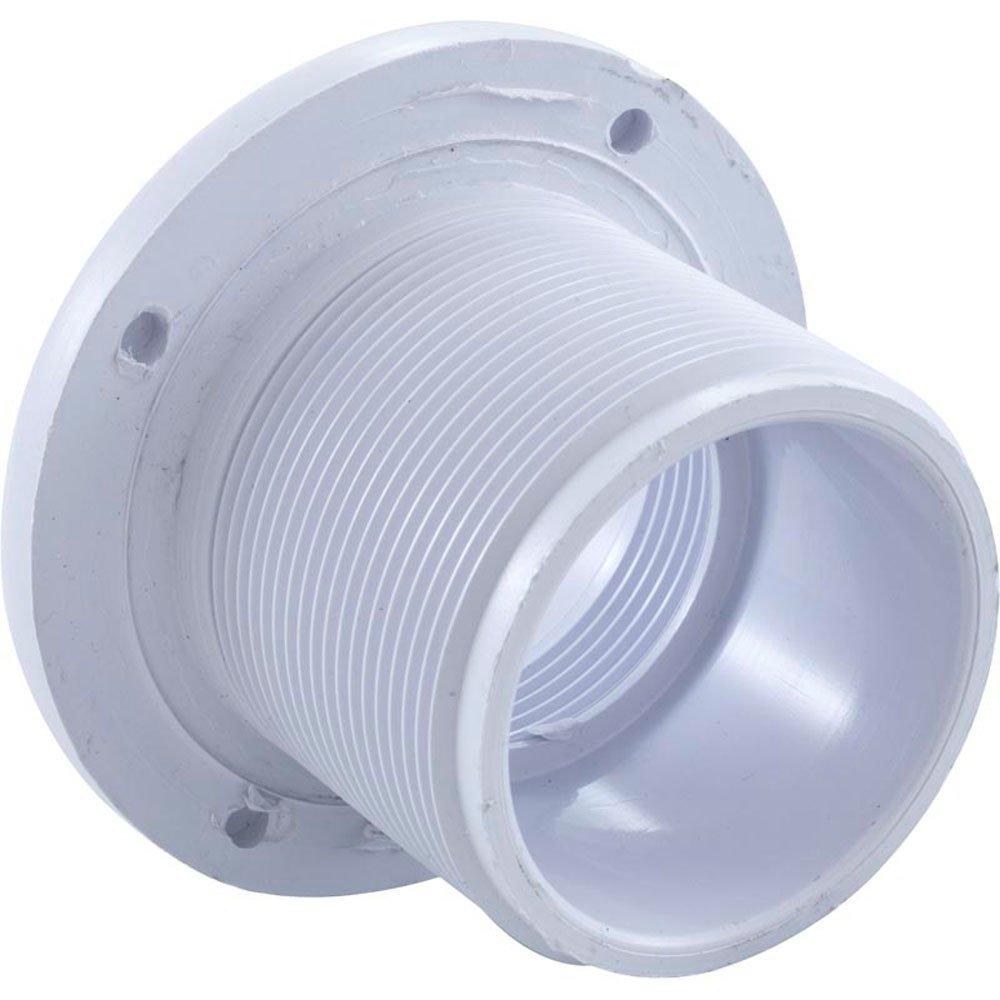 Pentair 542402 Wall Fitting Gunite Std Body 1-1/2"mpt x 1-1/2"s White