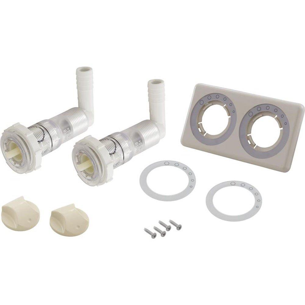 Jacuzzi Whirlpool Bezel JWB 2 Button Almond Kit