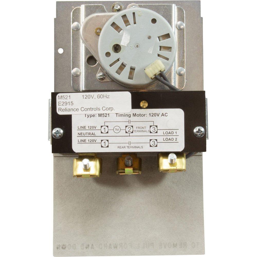 Borg General 103M Timer Reliance DPST 115v 40A 24hr