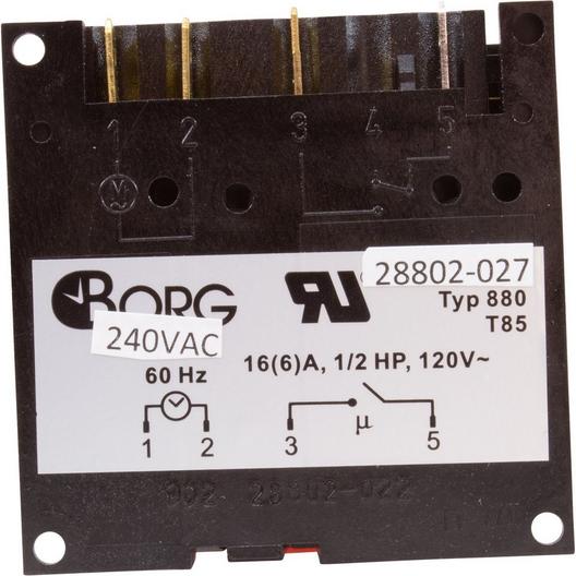 Borg General TA4066 Timer Diehl SPST Panel Mount 230v 20A 7day