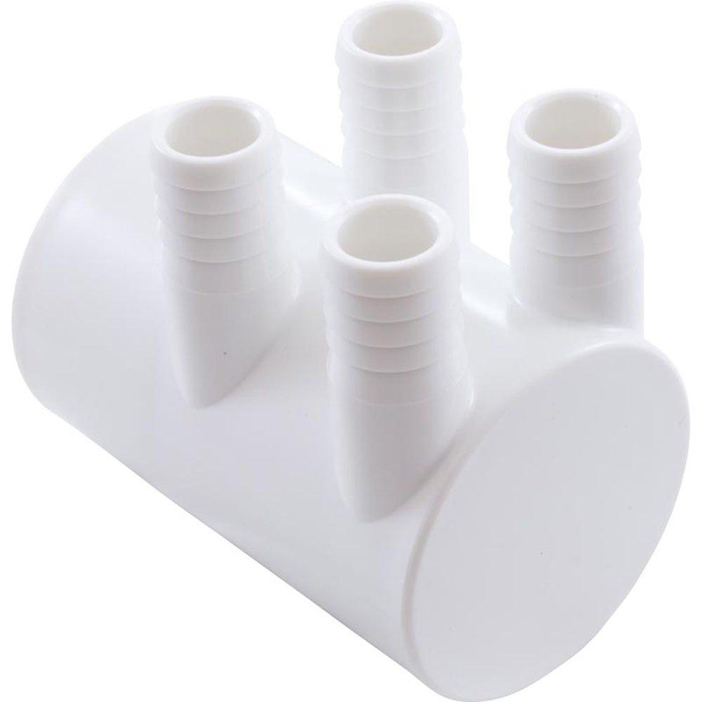 Gentekk Manifold, 3/4" Barb, 4 port, Dead End, 2" Slip