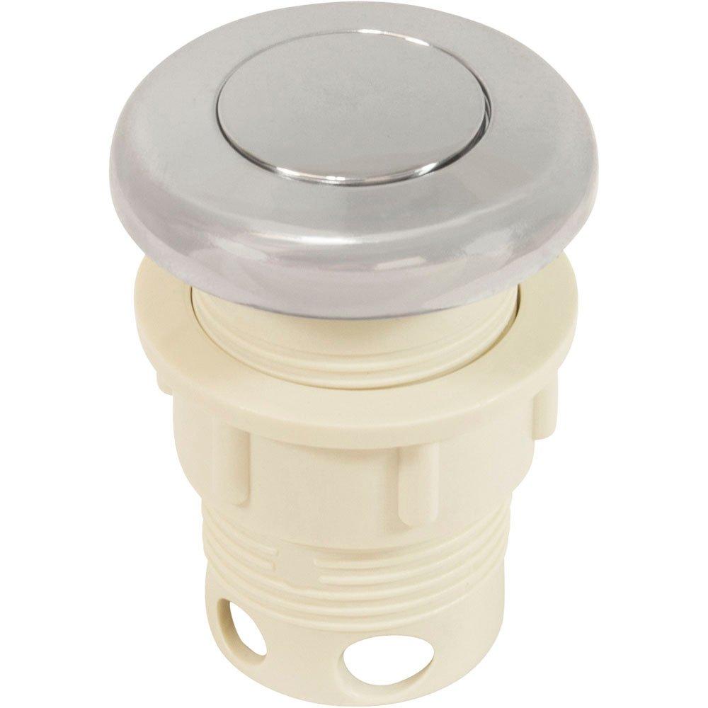 Hydrabaths Air Button Assembly 1-3/4" X 2-7/8" W/Nut, Chrome