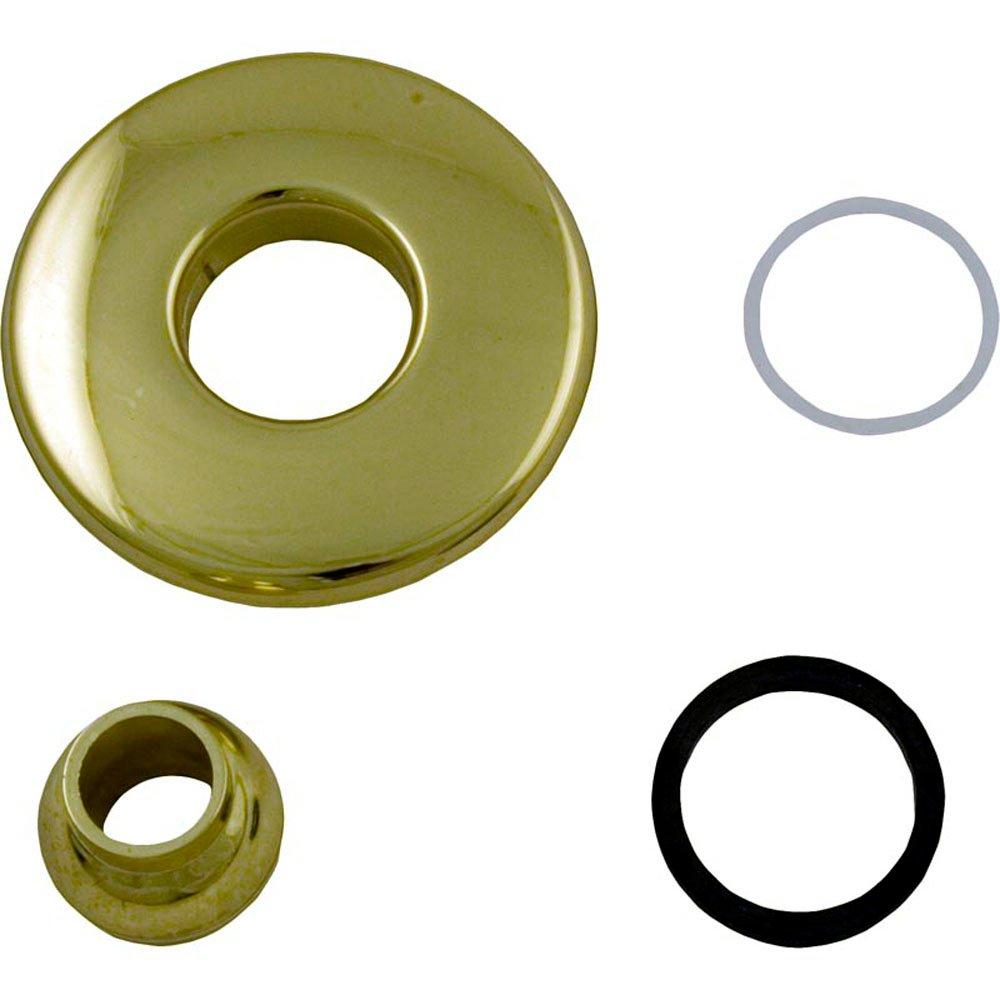 Hydrabaths FJ115 Escutcheon,HydraBaths Futura,2-5/8"fd,w/Dir Eye,Smth,Brass