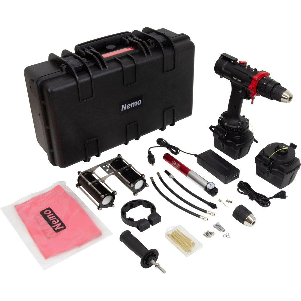 Nemo Power SOHD186LI100 Special Ops Hammer Drill, Nemo Power Tools, 100M, (2)6Ah