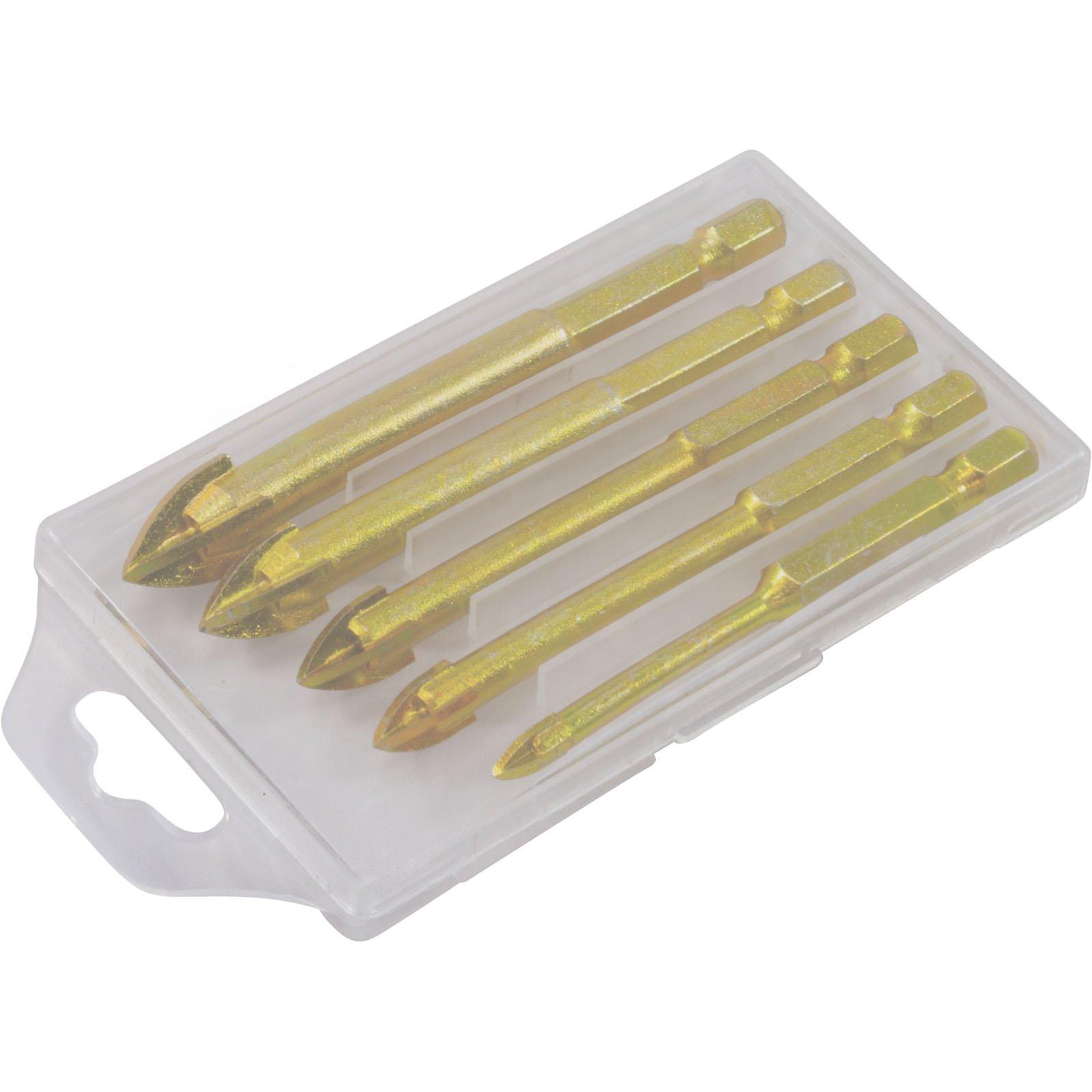 Nemo Power RK05009 Glass Drill Bit Set NEMO 4,6,8,10,12mm bits