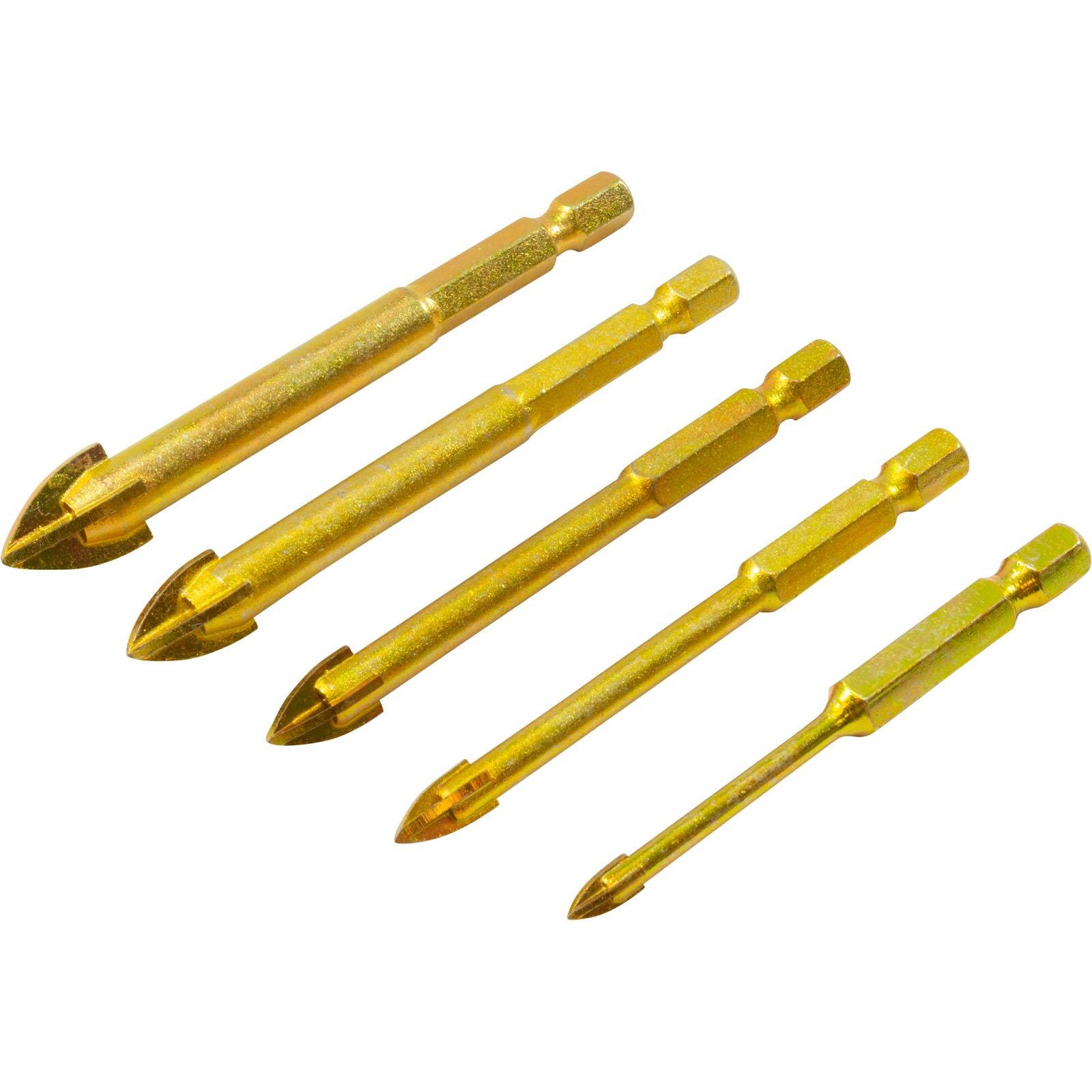 Nemo Power RK05009 Glass Drill Bit Set NEMO 4,6,8,10,12mm bits
