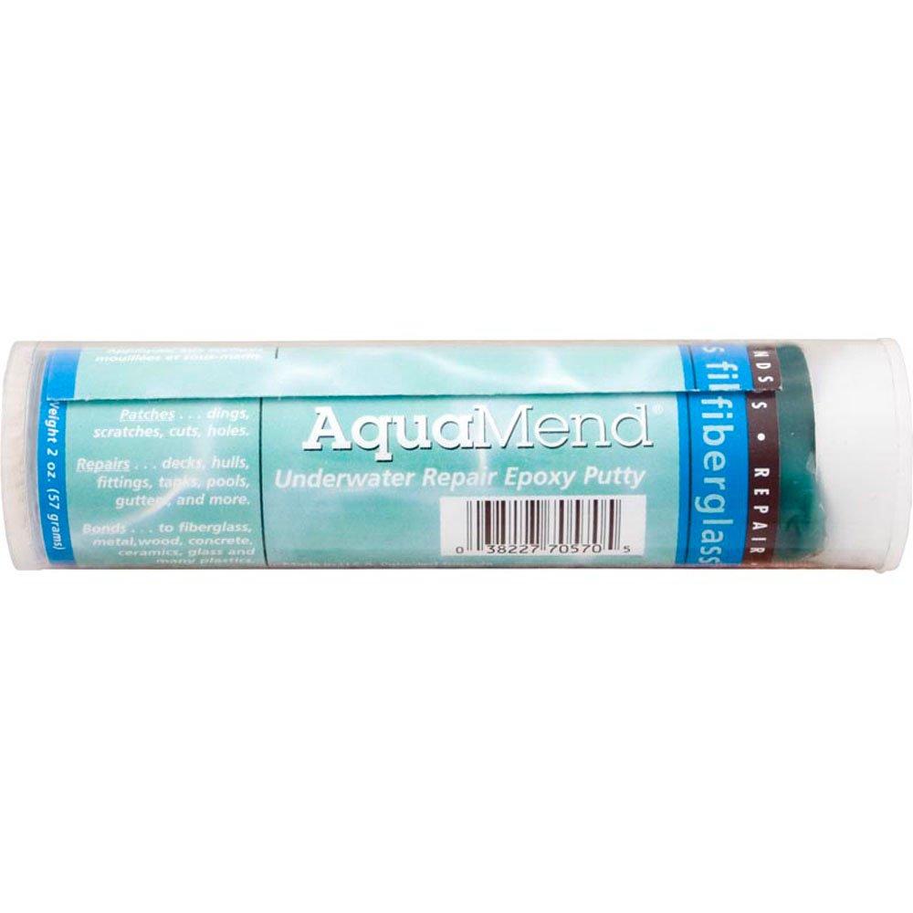Polymeric Systems Underwater Epoxy Putty, AquaMend, 2oz Stick