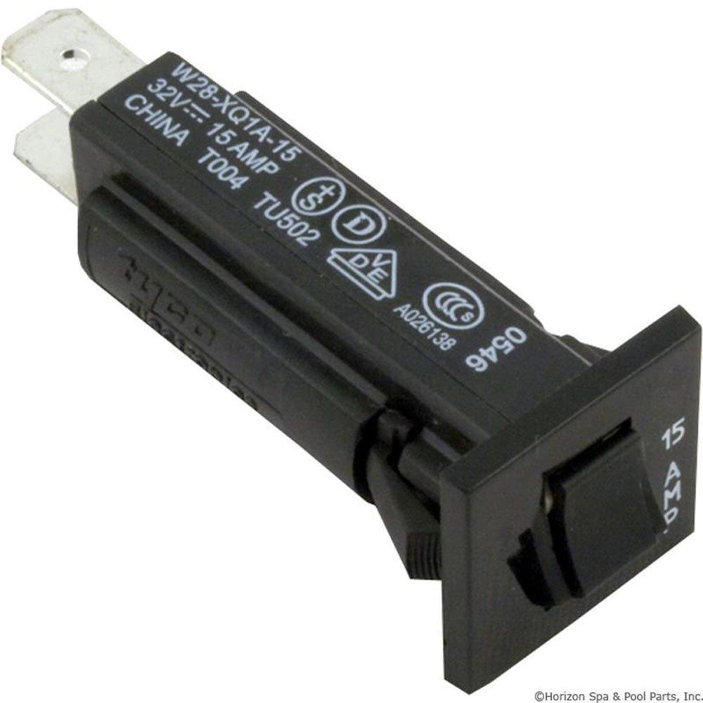 Potter  Brum Circuit Breaker P and B 15A Push Thru