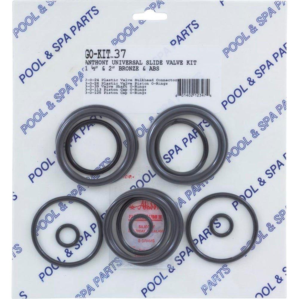 Aladdin Equip Go-Kit 37,Anthony Univ. Slide Valve 1-1/2"&2" Bronze & ABS