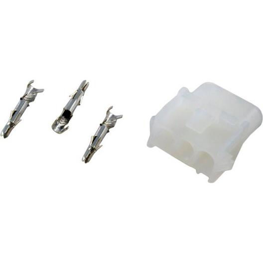AMP Adapter Kit Cap Housing Female AMP 3 Pin with Pins