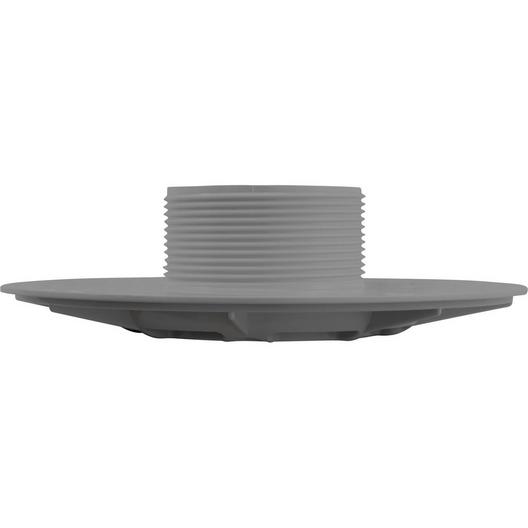 Aquastar 620T15S103 Wall Fitting 6 dia 2-3/8"hs 2"mpt-1-1/2"s Lt Gray